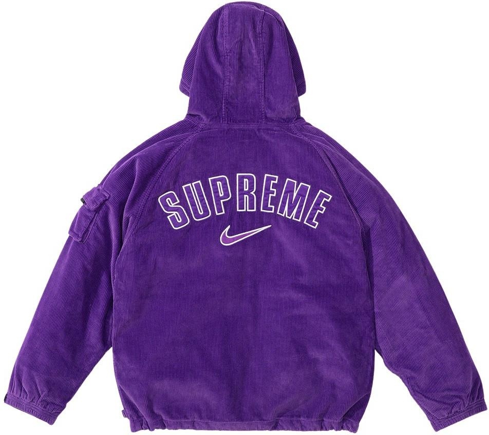 Supreme®/Nike® Arc Corduroy Hooded Jacket view 14